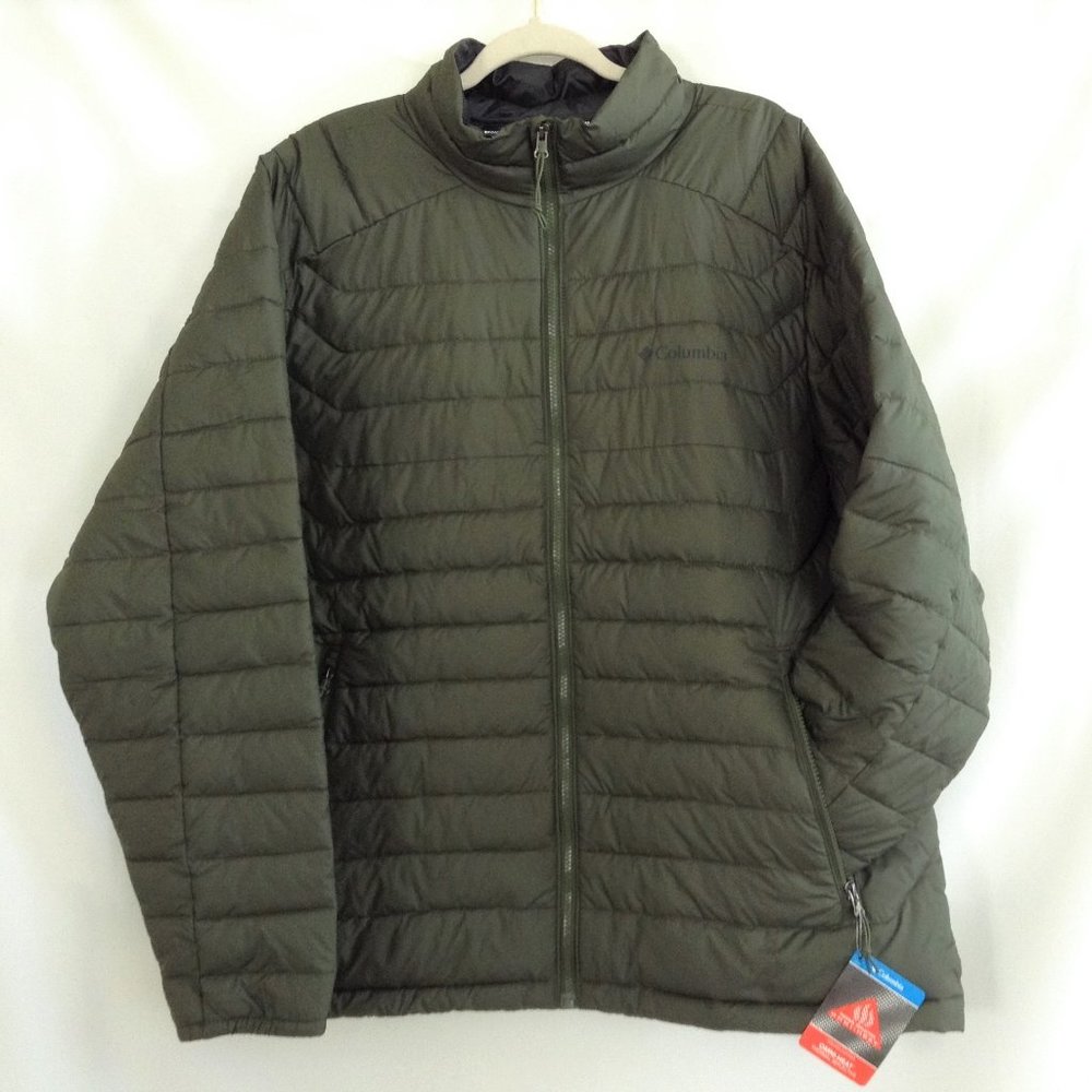 Columbia White Out II Omni Heat Puffer Jacket.